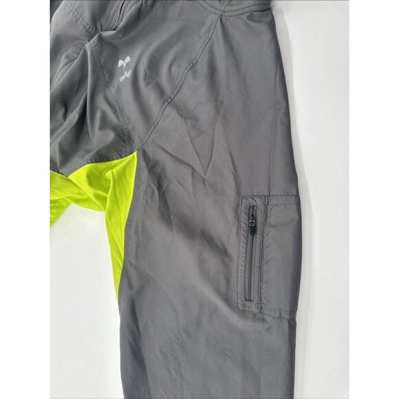 Under Armour Track Jacket Mens XL Gray All Season Gear Lightweight Full Zip Gym - Picture 6 of 16